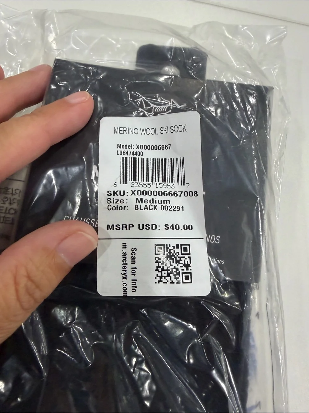 Arcteryx new tags